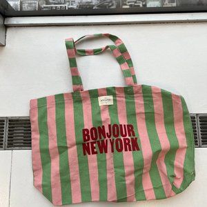 Sezane Tote Bonjour New York Bag